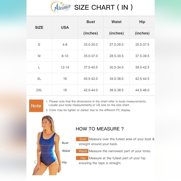 Ribbed One Piece Tummy Control Swimsuit - Picture 6 of 6